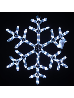 Снежинка световая 60см фигура из дюралайта казань