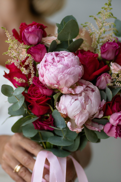 Букет невесты & Бутоньерка № 1301