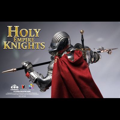 Рыцарь в максимилиановском доспехе (бронзовая версия) - Коллекционная ФИГУРКА 1/6 scale SERIES OF EMPIRES HOLY EMPIRE KNIGHT BRONZE COMMEMORATIVE EDITION (SE130) - COOMODEL