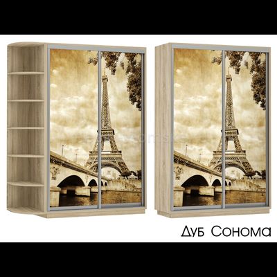 Шкаф-купе Дуо-Фото (Париж) 1200*450*2200