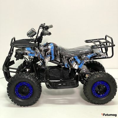Квадроцикл GreenCamel Gobi K32 (12Ah 36V 1000W R6 Цепь) синий экстрим