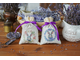 Сет. Подарочный набор ароматических лавандовых саше «Мистер Морковкин и Леди Хрум». (3 шт)