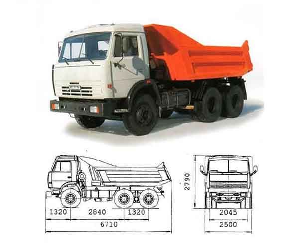 Камаз 15 тонник самосвал маркировка - 92 фото