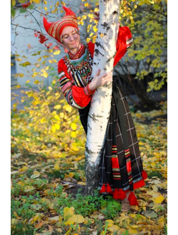 Русский народный женский костюм "Паневный комплекс"