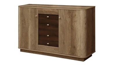 Спальня ФАНТАЗИЯ - Комод 34.11 Дуб Каньон/Дуб Кальяри