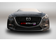 Premium защита радиатора для Mazda 3 (2016-2018)