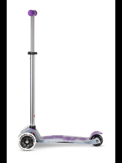 Самокат Maxi Micro Deluxe Flux LED Сиреневый