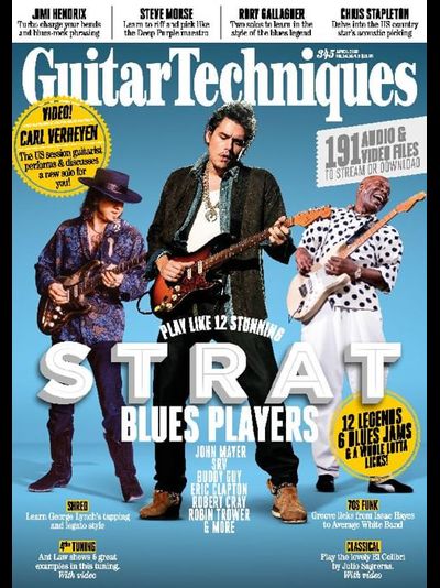 Guitar Techniques Magazine February 2023 Hank Marvin Cover Иностранные журналы, Intpressshop
