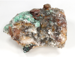 Брошантит, коллекционный образец, Марокко (52*40*31 мм, 81 г) №28624