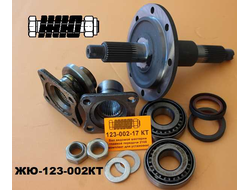 ЖЮ-123-002КТ Вал ведомой шестерни главной передачи коробки передач ВАЗ-21083