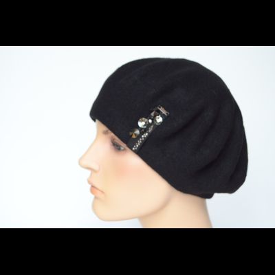 Vizio 1008 BL берет черный Италия