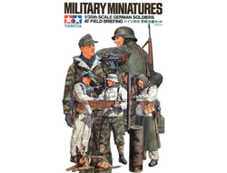 Сборная модель: (Tamiya 35212) Немецкие солдаты зимой вокруг полевой печки