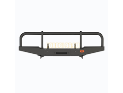 Передний силовой бампер серии Туризм на LADA 4x4, ВАЗ 2121, 2131 (Lada 4х4) с защитной дугой.