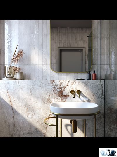 Плитка Creto Magic Grey 5,85x24 см настенная