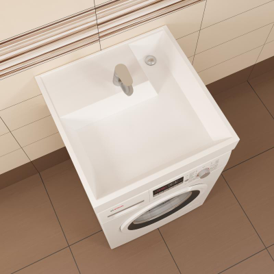 Раковина над стиральной машиной Юпитер 60х50