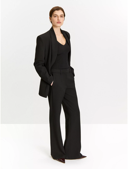 Брюки клеш (черный)