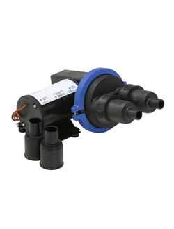 Помпа диафрагменная Matromarine Products Supercompact 8700101512 12В 4,5А 22л/мин под шланг Ø19-25мм
