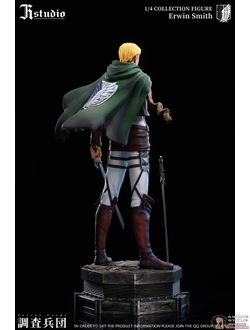 Фигурка статуя 1/4 Эрвин Смит (Erwin Smith GK Statue jr studio)