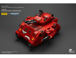 Хищник-Аннигилятор Кровавых Ангелов (Warhammer 40k) - КОЛЛЕКЦИОННАЯ ФИГУРКА 1/18 Blood Angels Predator Annihilator with Twin Lascannons (JT01499) - JOYTOY
