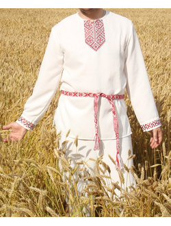 Рубаха с вышивкой "Мстислав".