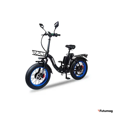 Электровелосипед Minako F11 Dual Синий