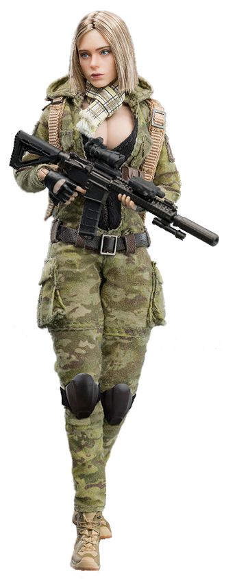 Kollekcionnaya Figurka 1 12 Devushka Soldat Villa Palm Treasure Series 1 12 Mc Camouflage Women Soldier Villa Verycool Vcf 3004
