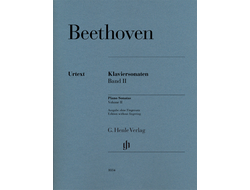 Beethoven. Sonaten Band 2: für Klavier (ohne Fingersatz)