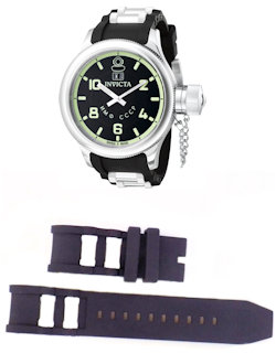 Ремешок для часов Invicta Russian Diver Черный