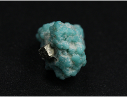 Бирюза с пиритом, США, Аризона (10*8*8 мм, 0,6 г) №36338