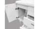 Тумба-умывальник "Монако-120" белый глянец с раковиной Comforty 3312