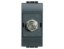 Bticino L4269F Соединитель типа F 1 модуль антрацит