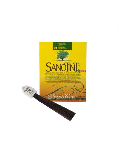 КРАСКА ДЛЯ ВОЛОС SANOTINT LIGHT ЗОЛОТИСТЫЙ КАШТАН 75