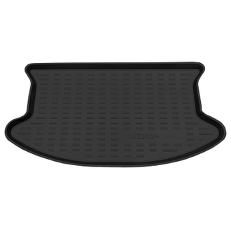 Коврик в багажник пластиковый (черный) для Great Wall Hover M4 (12-17)  (Борт 4см)