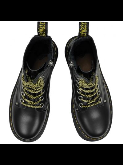 Dr Martens 1460 Vegan Jadon Round Toe Smooth Leather Black
