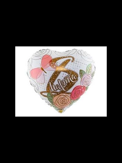 Шар 46 см, "8 Марта" Розы