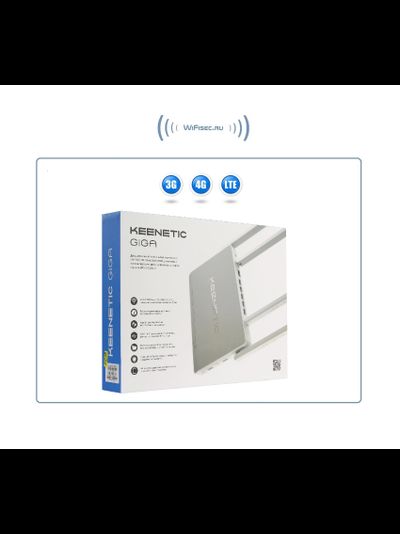 Роутер LTE - 3G/4G KKEENETIC Giga, белый kn-1010