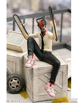 Фигурка Человек-бензопила (Chainsaw Man Premium Chokonose Figure)