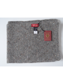 Шарф Vizio 8023 ( 6926 ) Италия шарф серый вязаный фото