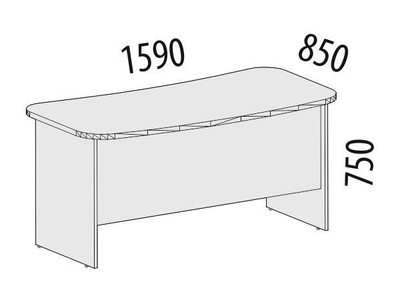 Стол руководителя 83.18