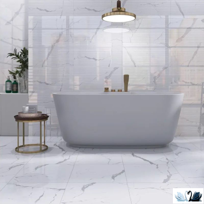 Керамогранит Eurotile Статуарио 4810839063604 41.2x41.2 см белый матовый