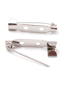 Основа для броши платформа на булавке, 30 мм