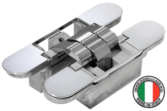 Скрытые петли MORELLI с 3-D регулировкой HH-6 PC Цвет - Хром