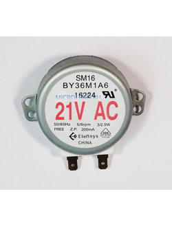мотор поддона СВЧ Samsung 5/6 RPM 3W 21V (DE31-10154A)
