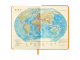 Ежедневник недатированный А5 (138х213 мм) BRAUBERG "Imperial", 160 л., кожзам, оранжевый, 111856