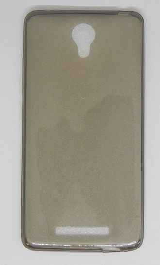 Защитная крышка силиконовая Xiaomi RedMi Note 2, ультратонкая черная