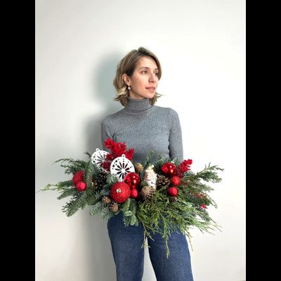 Новогодняя композиция № 1133