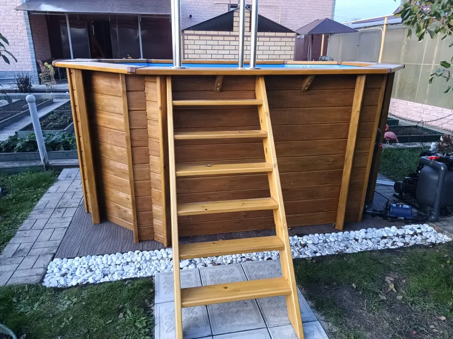 Бассейн "Компакт" 2,6 х 1,6 м глубиной 130 см 