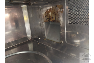 Нет защитной слюды