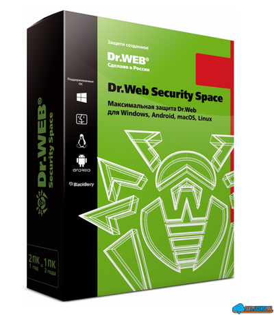 Dr.Web Security Space для 3 ПК на 1 год ( LHW-BK-12M-3-A3 )
