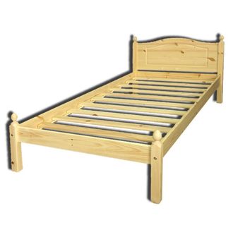 Кровать КАЯ 1 из массива сосны 80/90 х 190/200 см
